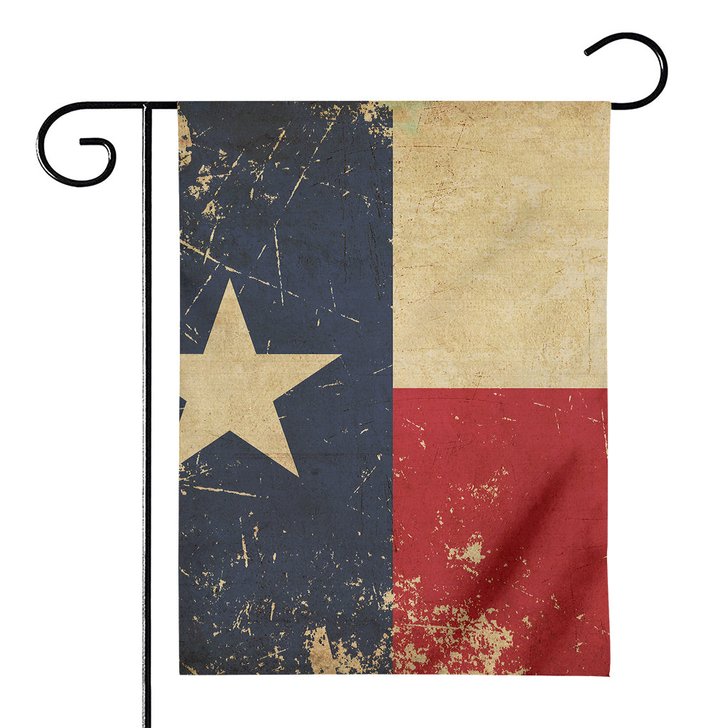 Vintage Texas Flag Print House Flag