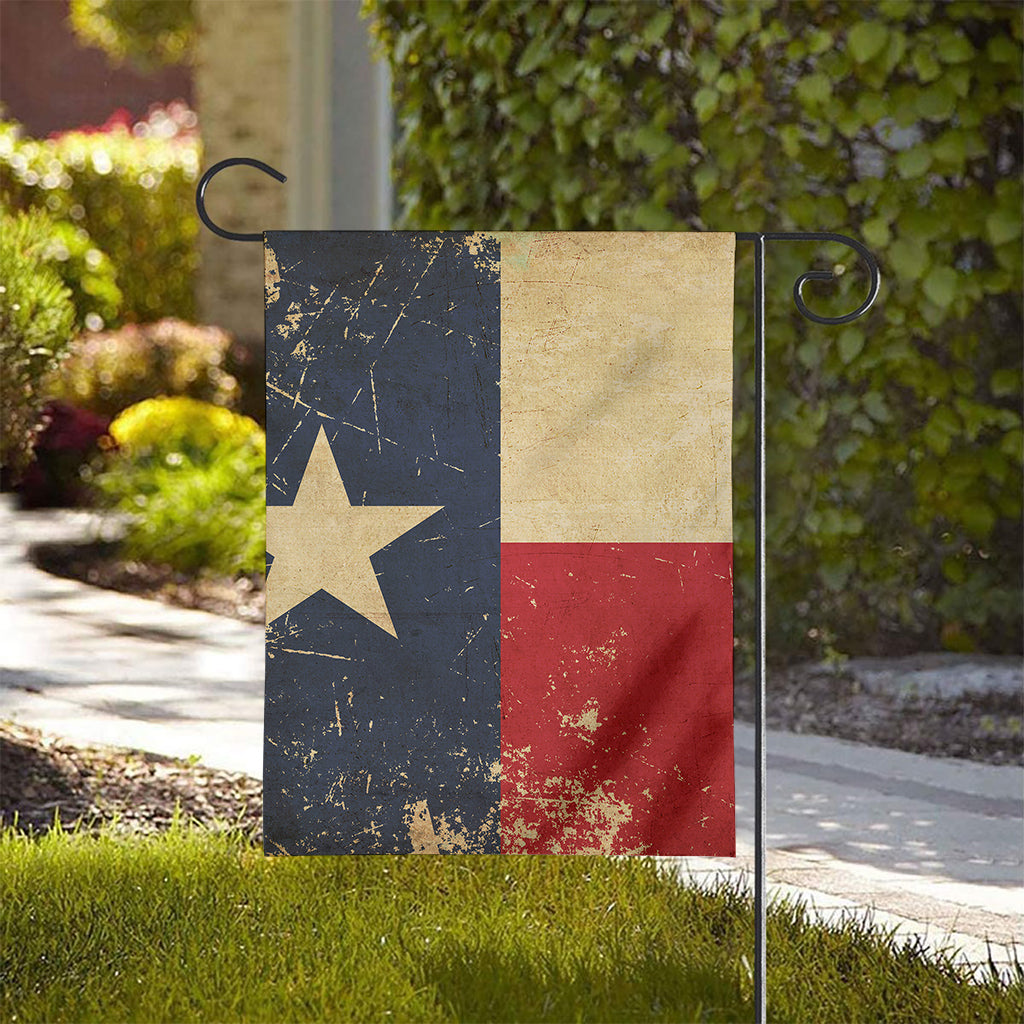 Vintage Texas Flag Print House Flag