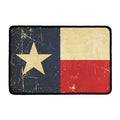 Vintage Texas Flag Print Kitchen Mat