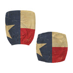 Vintage Texas Flag Print Office Chair Cover