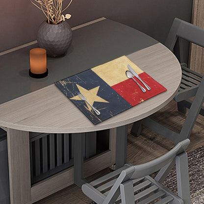 Vintage Texas Flag Print Placemat