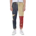 Vintage Texas Flag Print Joggers