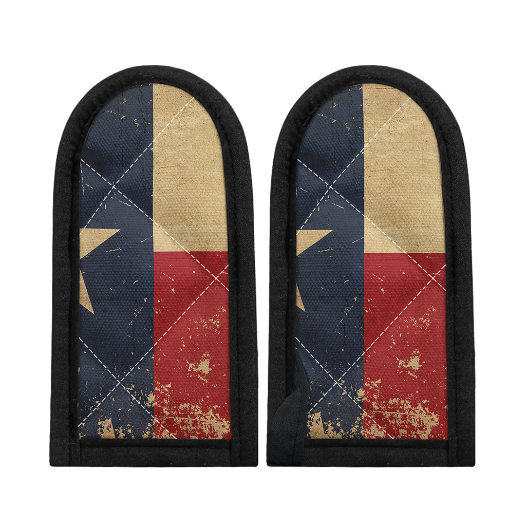 Vintage Texas Flag Print Skillet Handle Cover