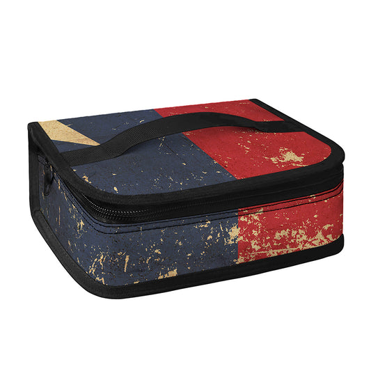 Vintage Texas Flag Print Small Lunch Bag