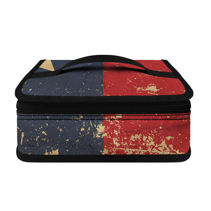 Vintage Texas Flag Print Small Lunch Bag