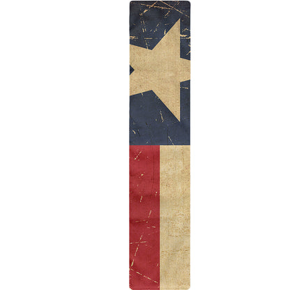 Vintage Texas Flag Print Table Runner