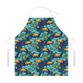 Vintage Toucan Pattern Print Adjustable Apron