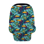 Vintage Toucan Pattern Print Baby Seat Cover