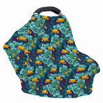 Vintage Toucan Pattern Print Baby Seat Cover