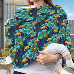 Vintage Toucan Pattern Print Baby Seat Cover