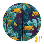 Vintage Toucan Pattern Print Basketball