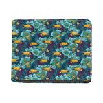 Vintage Toucan Pattern Print Bifold Wallet