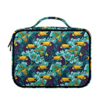 Vintage Toucan Pattern Print Briefcase Bible Bag