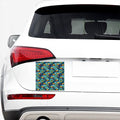 Vintage Toucan Pattern Print Car Sticker