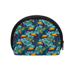 Vintage Toucan Pattern Print Coin Purse
