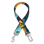 Vintage Toucan Pattern Print Dog Seat Belt