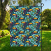 Vintage Toucan Pattern Print Garden Flag