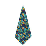 Vintage Toucan Pattern Print Hand Towel