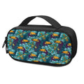 Vintage Toucan Pattern Print Portable Cooler Travel Case