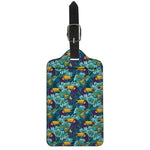 Vintage Toucan Pattern Print Luggage Tag