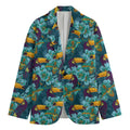 Vintage Toucan Pattern Print Men's Blazer