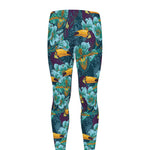 Vintage Toucan Pattern Print Men's leggings
