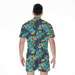 Vintage Toucan Pattern Print Men's Rompers