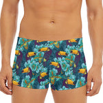 Vintage Toucan Pattern Print Men's Short Boxer Briefs