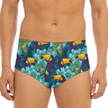 Vintage Toucan Pattern Print Men's Triangle Swim Briefs