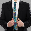 Vintage Toucan Pattern Print Necktie
