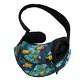 Vintage Toucan Pattern Print Pet Sling Carrier