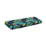 Vintage Toucan Pattern Print Piano Keyboard Cover