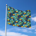 Vintage Toucan Pattern Print Polyester Flag