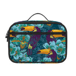 Vintage Toucan Pattern Print Portable Lunch Bag
