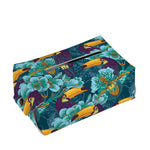 Vintage Toucan Pattern Print Rectangle Tissue Box Cover