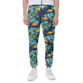 Vintage Toucan Pattern Print Joggers
