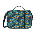 Vintage Toucan Pattern Print Shoulder Strap Bible Bag