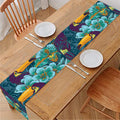 Vintage Toucan Pattern Print Table Runner