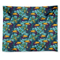 Vintage Toucan Pattern Print Tapestry