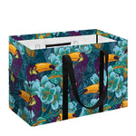 Vintage Toucan Pattern Print Utility Tote Bag