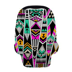 Vintage Tribal Aztec Pattern Print Baby Seat Cover