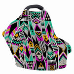 Vintage Tribal Aztec Pattern Print Baby Seat Cover