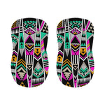 Vintage Tribal Aztec Pattern Print Bar Stool Covers