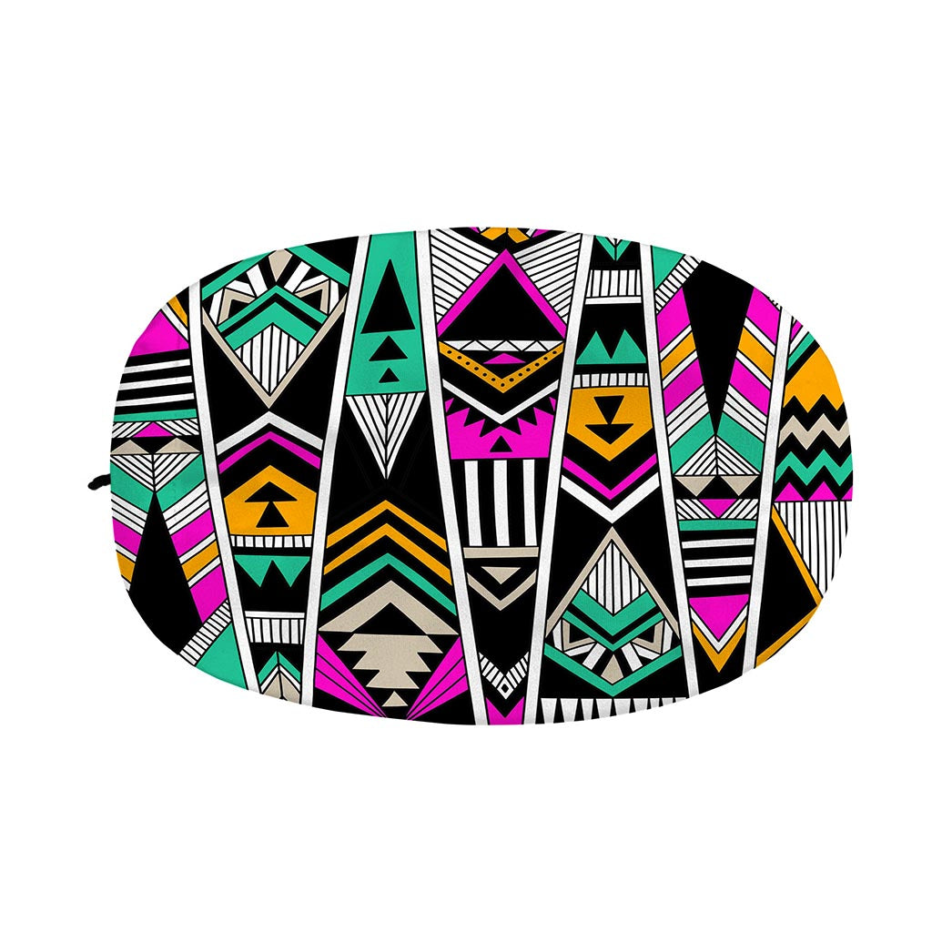 Vintage Tribal Aztec Pattern Print Car Side Mirror Covers