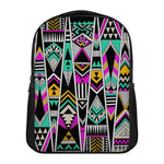 Vintage Tribal Aztec Pattern Print Casual Backpack