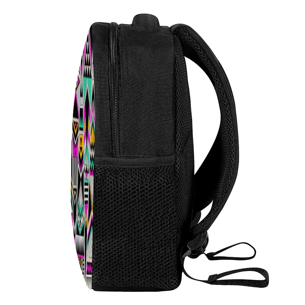 Vintage Tribal Aztec Pattern Print Casual Backpack
