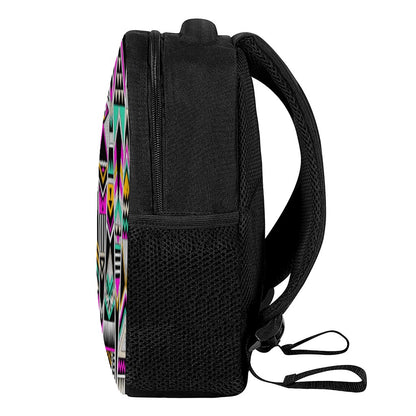 Vintage Tribal Aztec Pattern Print Casual Backpack