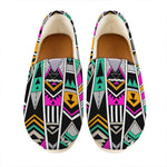 Vintage Tribal Aztec Pattern Print Casual Shoes
