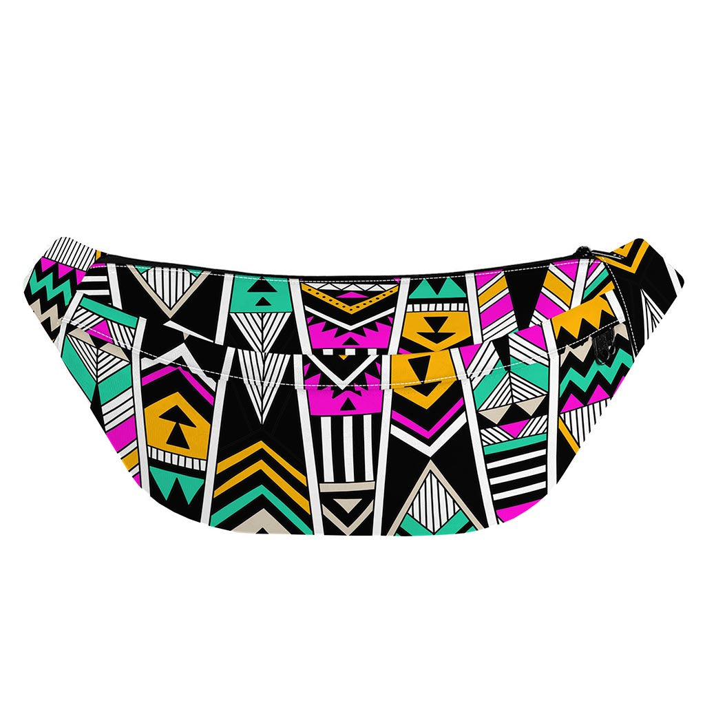 Vintage Tribal Aztec Pattern Print Fanny Pack