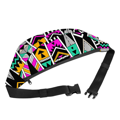 Vintage Tribal Aztec Pattern Print Fanny Pack